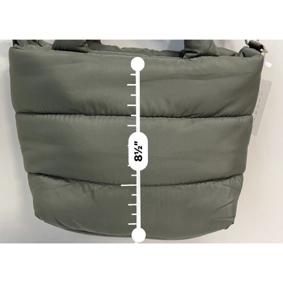 NWT Wilo The Label Puffer Convertible Crossbody Bag - Picture 7 of 10